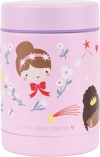 A Little Lovely Company recipient termoizolat din oțel inoxidabil pentru mâncare Prințese 300 ml