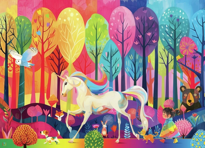 Puzzle Ravensburger Natură fantastică 60 de piese
