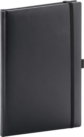 Caiet punctat NOTIQUE Balacron negru 15 x 21 cm
