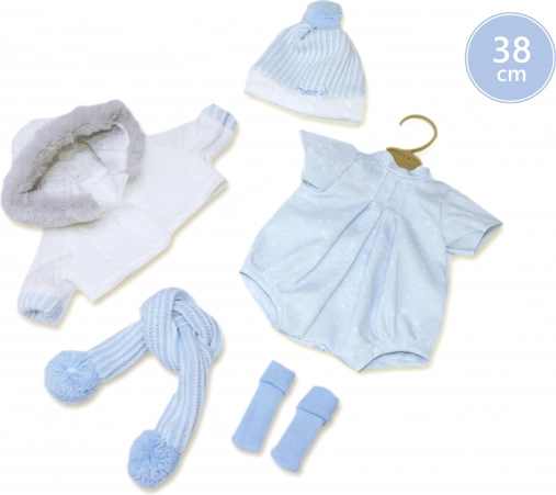 Llorens hăinuțe pentru păpușă de 38 cm – set din 5 piese