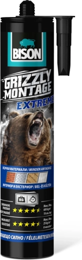BISON Grizzly adeziv de montaj extrem de puternic 435 g