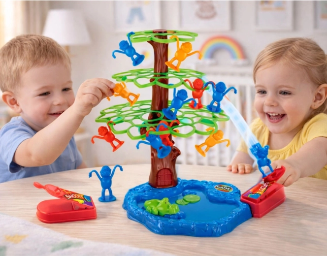 Bază stabilă cu iaz și crocodil