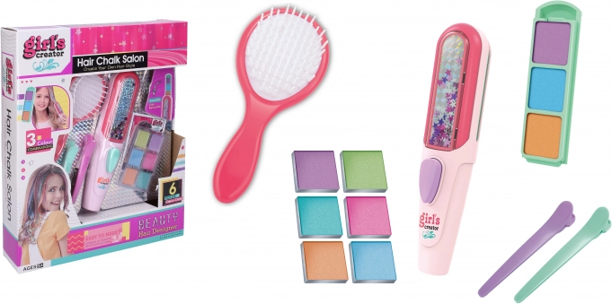 Studio de coafat – set pentru colorarea părului cu cretă