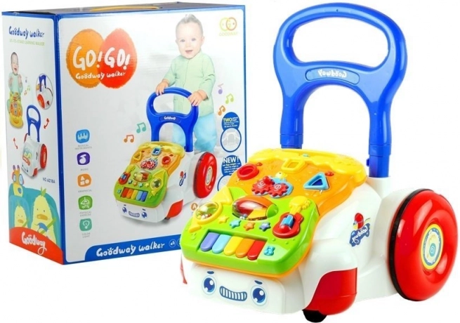 Premergător pentru copii cu panou muzical detașabil