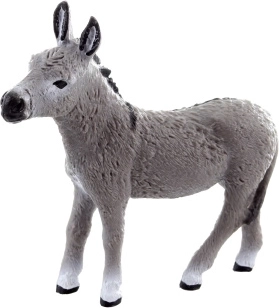 Figurină din plastic măgar 9 cm
