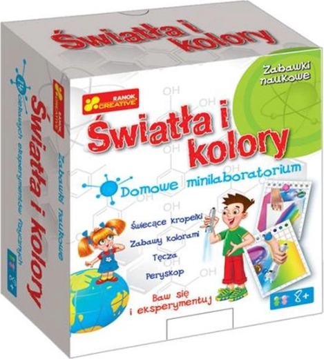 Lumini și culori – set educativ de experimente