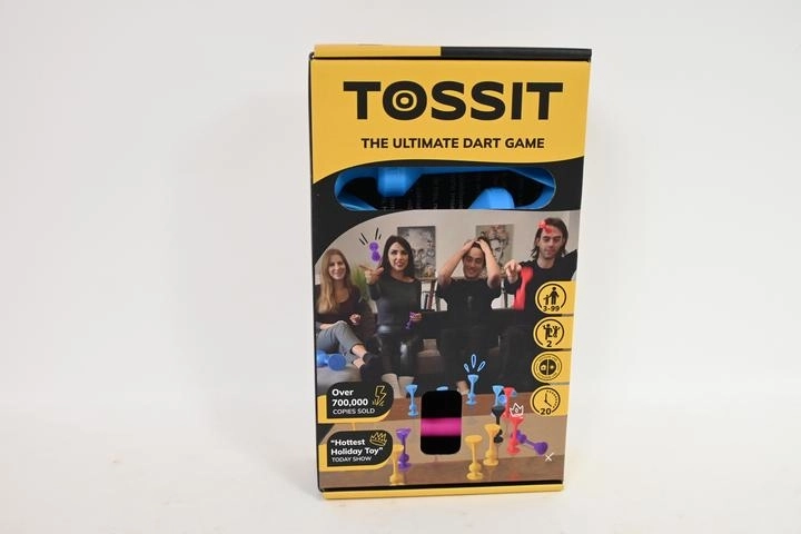 TOSSIT set de pornire cu săgeți cu ventuză, 7 buc., roz/albastru