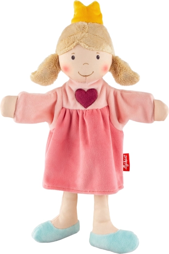 Prințesă marionetă de pluș Sigikid 35 cm