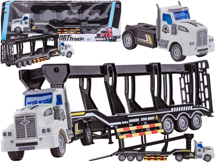 Jucărie camion cu autotransportor detașabil 1:48 - 1 bucată