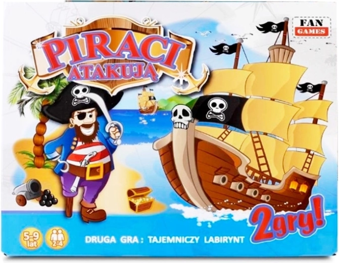 Pirații atacă – joc de societate educativ pentru copii
