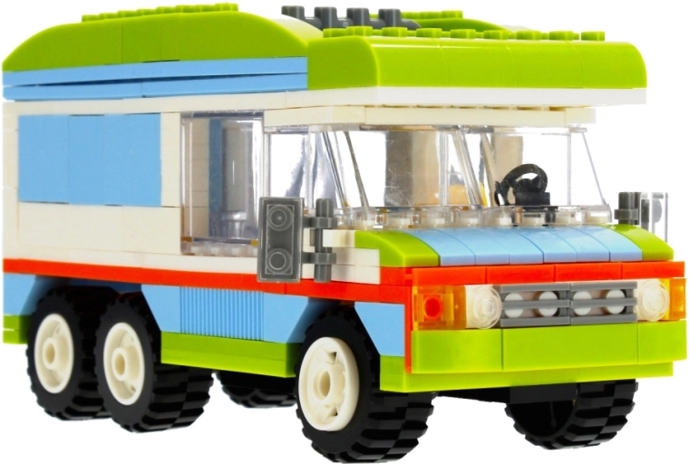 Rulotă plină de detalii