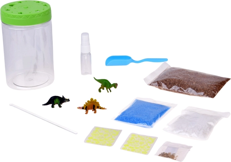 Conținut DIY complet pentru propria scenă cu dinozauri