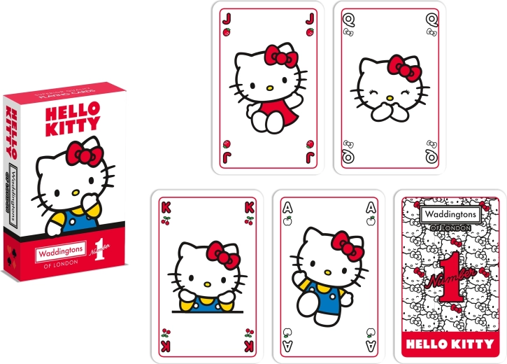 Cărți de joc HELLO KITTY Waddingtons No. 1