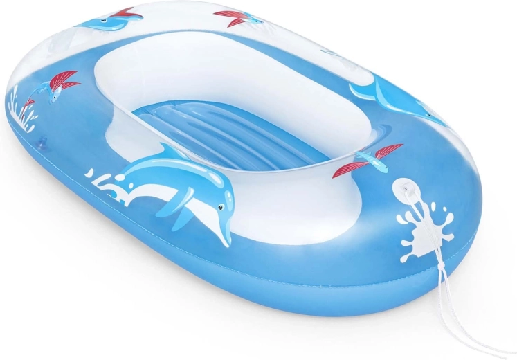 Barcă gonflabilă pentru copii cu delfin 102 × 69 cm BESTWAY