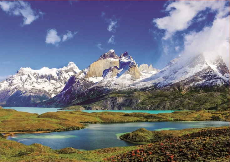 Puzzle Educa Torres del Paine, Patagonia 1000 piese
