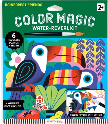 Colorat cu apă Mudpuppy - Prieteni din pădurea tropicală