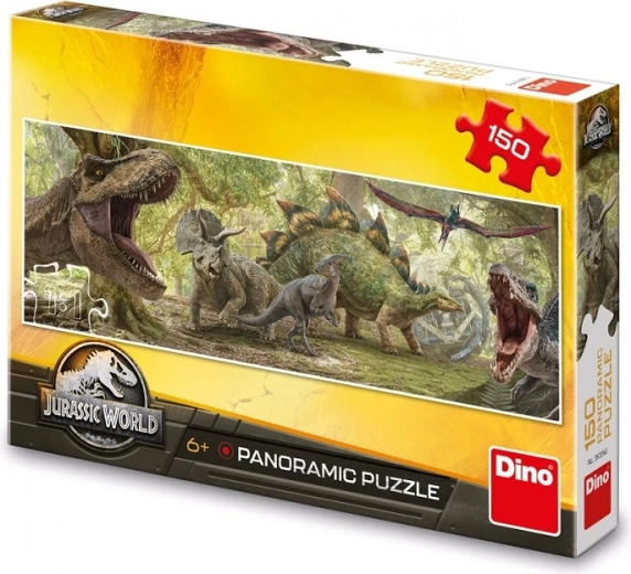 Puzzle panoramic Jurassic World Dino 150 de piese