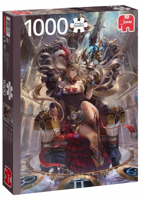 Puzzle JUMBO Regina zodiacului 1000 piese