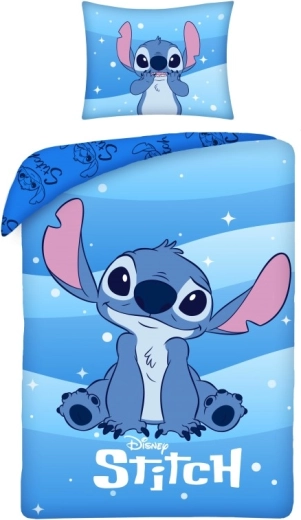 Lenjerie de pat Disney Lilo & Stitch 140 × 200 cm + 70 × 90 cm