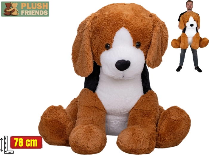 Plush Friends câine de pluș 78 cm