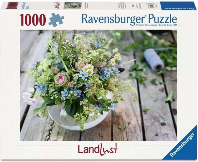 Puzzle Ravensburger LandLust: buchet de vară, 1000 de piese