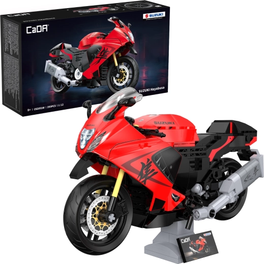 CaDA Suzuki Hayabusa set de construcție motocicletă 1:12 (299 piese)