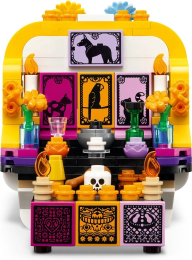 Detalii colorate Día de los Muertos