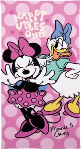 Prosop Minnie Mouse din microfibră 70 × 140 cm