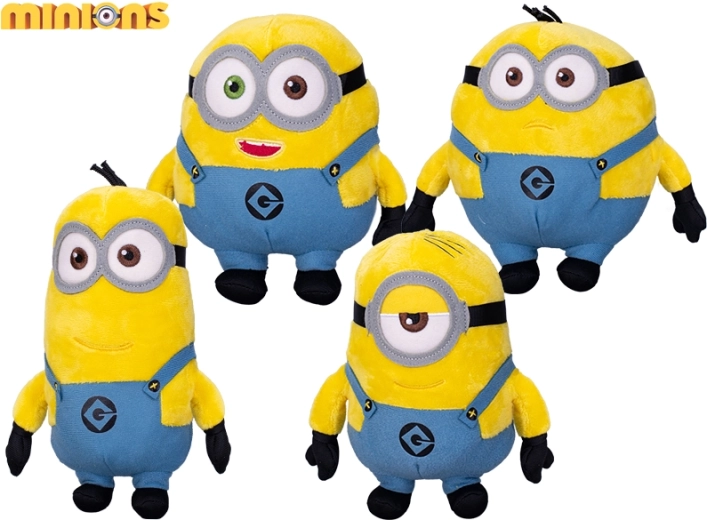 Pluș Minioni 17–20 cm – Bob, Stuart, Kevin sau Otto