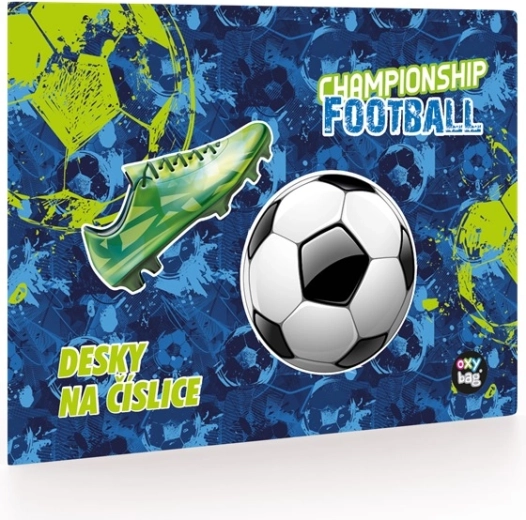 Mapă pentru cifre cu tematică de fotbal