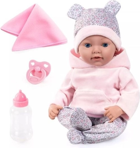 Bayer bebeluș reborn 38 cm cu accesorii