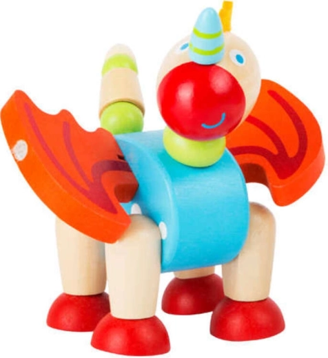 Small Foot figurină din lemn dragonul Merlin 8 cm