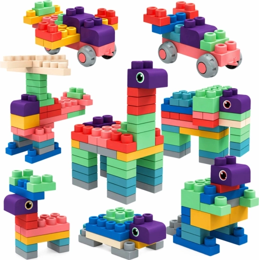 80 de piese pentru construcții creative