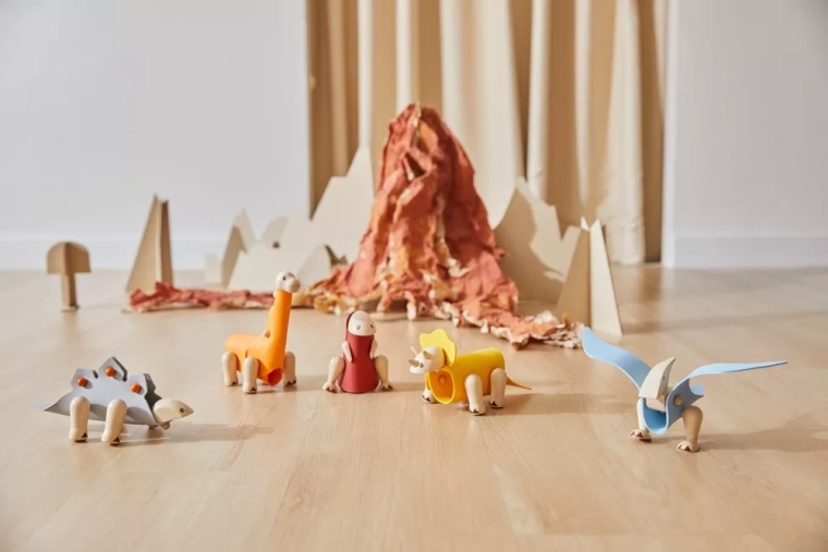 Jucărie ecologică PlanToys din materiale sustenabile