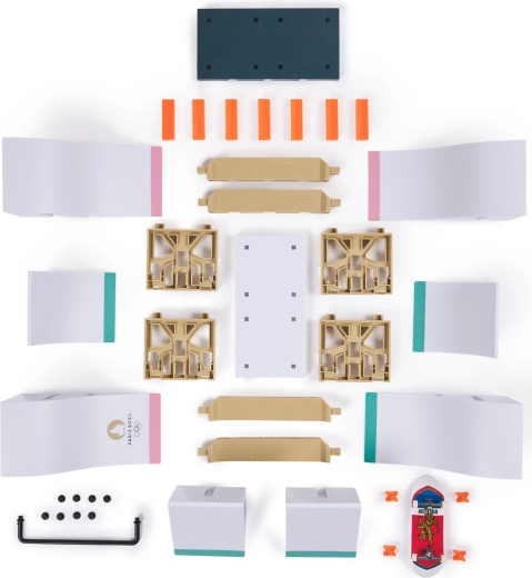 Skatepark modular pentru combinații infinite