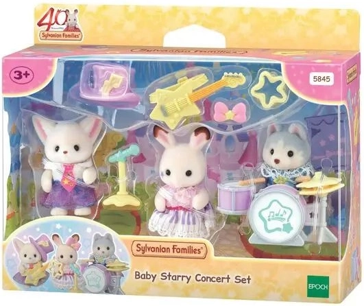 Set de concert stelar pentru copii Sylvanian Families