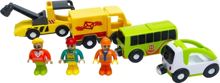 2Kids Toys set de vehicule urbane cu figurine