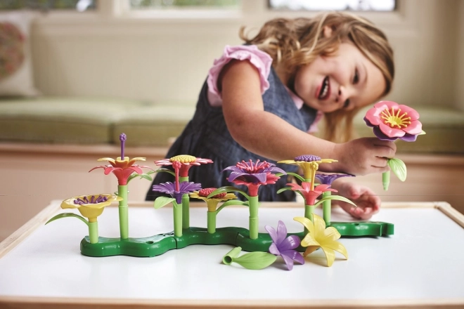 Green Toys strat de flori – set de construit din plastic reciclat