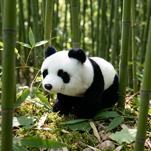 Aspect realist de panda