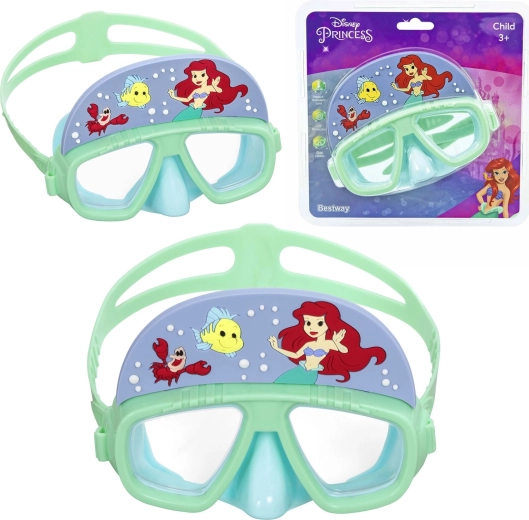 Masca de scufundare pentru copii DISNEY Mica Sirenă Ariel (de la 3 ani)