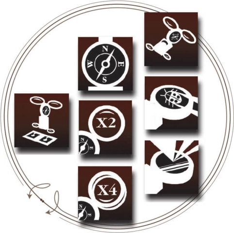 Aparat optic multifuncțional pentru copii – mix de culori