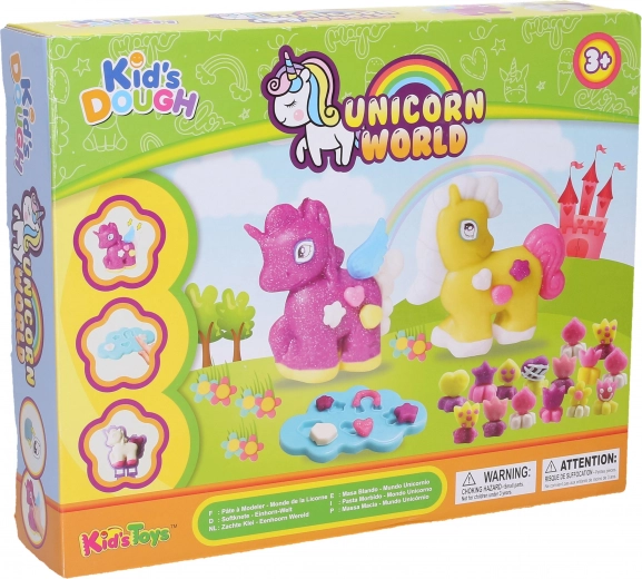Set creativ cu plastilină - unicorni
