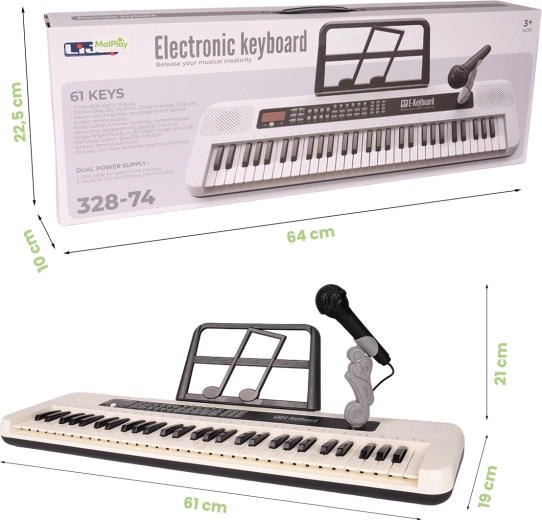 Orgă electronică cu 61 de clape