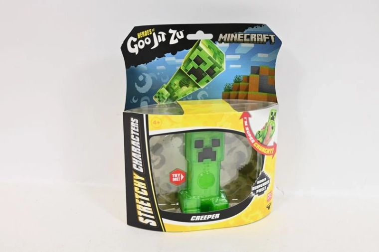Heroes of Goo Jit Zu x Minecraft Creeper – figurină extensibilă