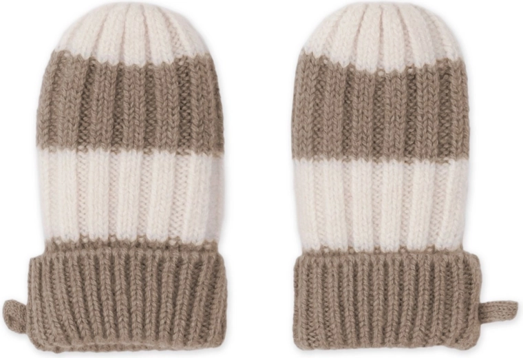 Mănuși merino Lodger Stripe Buffalo 0–12 luni