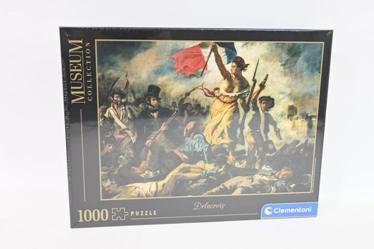 Puzzle Clementoni Museum Collection „Libertatea conducând poporul” 1000 de piese