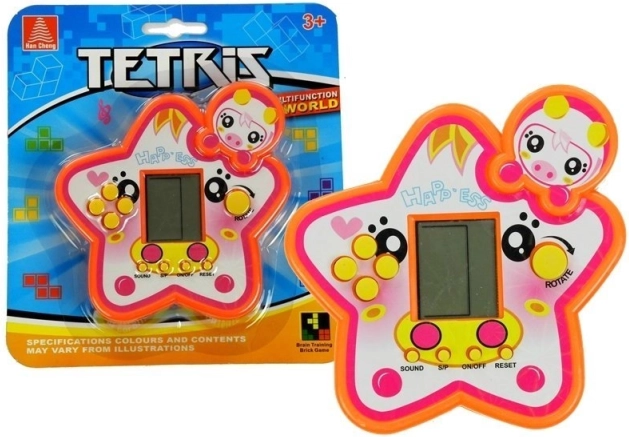 Joc electronic Tetris stea roșie
