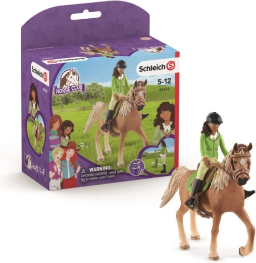 Figurine Sarah și Calul Misterios - Horse Club
