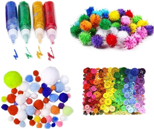 Lipici cu sclipici pentru decorare de efect