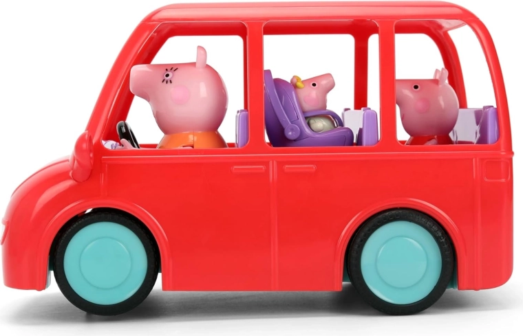 Mașină de familie cu personajele Peppa Pig
